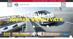 Desktop Screenshot of nissansunnyvale.com